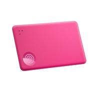 Tile by Life360 Slim (2024) - Wallet Finder, Bluetooth Tracker and Item Locator for Luggage Tags, Passports and More. Both iOS and Android Compatible. Phone Finder. 1-Pack (Pink Punch)