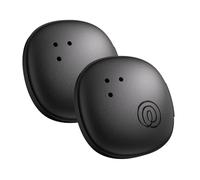 Tile by Life360 Sticker (2024) - Small Bluetooth Tracker, Remote Finder and Item Locator for Bikes, Glasses and More, Both iOS and Android Compatible, Phone Finder, Pack of 2 (Black)