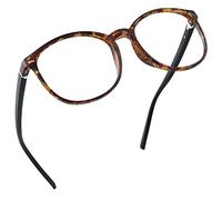 LifeArt Blue Light Blocking Glasses, Anti Eyestrain, Computer Reading Glasses, Gaming Glasses, TV Glasses for Women Men, Anti UV, Anti Glare (Tortoise, 2.50 Magnification)