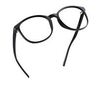 LifeArt Blue Light Blocking Glasses, Computer Reading Glasses, Gaming Glasses, TV Glasses for Women Men, Anti Glare (Black, 2.00 Magnification)