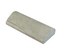 LifeArt Hard Shell Eyeglasses Case, Portable PU Leather Sunglasses Case for Men and Women (Grey)