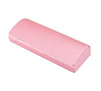 LifeArt Hard Shell Eyeglasses Case, Portable PU Leather Sunglasses Case for Men and Women (Pink)