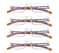LifeArt Reading Glasses, Blue Light Blocking Glasses, Computer Reading Glasses for Women Men, Fashion Rectangle Eyewear Frame(4 Tortoise, 1.50 Magnification)