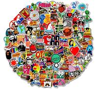LIFEBE 300 pcs Cool Random Stickers Vinyl Skateboard Stickers, Variety Pack for Laptop Guitar Suitecase Water Bottle Car Luggage Bike Stickers Waterproof Graffiti Decals,Gift for Teens Adult