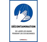 Lifebox LBXPANCO7 Signage Sign for Washing Hands, None, One Size