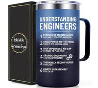 Lifecapido Engineer Gifts, Understanding Engineers 20oz Insulated Coffee Mug, Mechanical Engineering Gifts, Birthday Christmas Gift for Engineers, Gradient