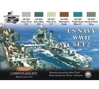 LifeColor Camouflage Set CS25 US NAVY WII SET2