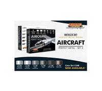 Lifecolor CS48 Aircraft Perfect Metal Acrylic Paint Set Set2