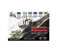 LifeColor German WWII Kriegsmarine Set 2 (22ml x 6) # LC-CS12