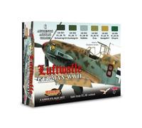LifeColor German WWII Luftwaffe Set 1 (22ml x 6) # LC-CS06