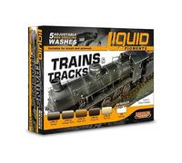 LifeColor Liquid Pigment Trains & Tracks set # LC-LP05