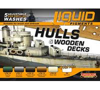 LifeColor Liquid Pigments 6-Set LP04 Hulls