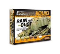 Lifecolor Liquid Pigments LP03 Rain And Dust Makeup Wash Set