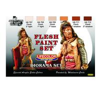 LifeColor Paint Sets Flesh Tone set (22ml x 6)