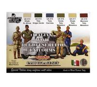 LifeColor Paint Sets Italian WWII Uniforms (22ml x 6)