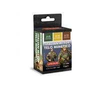 LIFECOLOR - Set Of Paints Italian M1929 Telo Mimetico |lifecolor|ct06| 3x22ml Model Tank Promo