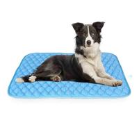 LIFECOSM Dog Cooling Mat,Non-Slip Reusable Self Cooling Mat for Dogs Cats,Resistant Pet Cool Mats Washable Cool Pads for Summer (L)