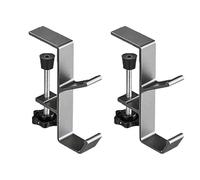 LIFECOSM Garland and Stocking Mantel Holders,Adjustable 2 in 1 Stocking and Garland Hanger,Multi-Uses Metal Hooks,Mantel Garland Hangers Heavy Duty for Christmas