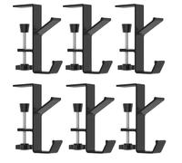 LIFECOSM Garland and Stocking Mantel Holders,Adjustable 2 in 1 Stocking and Garland Hanger,Multi-Uses Metal Hooks,Mantel Garland Hangers Heavy Duty for Christmas