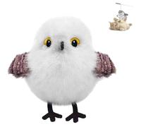 LIFECOSM Pets Rechargeable Flapping Bird Cat Toy,2025 New Interactive Cat Toys,Motion Activated with Three-Mode Wing Flap, Cats Self-Entertainment Simulation Bird Toy (Tit)