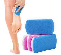 LifeePro Foot Pumice Stone, 4 PCs Double Sided Pumice Stone for Feet, Hard Skin Callus Remover and Scrubber, Hard Skin Callus Remover Pedicure Foot Care Tools for Wet Dry Foot