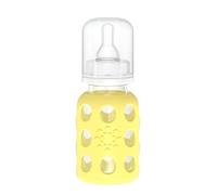 Lifefactory Glass Baby Bottle Banana 120 ml