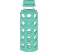 Lifefactory Glass Bottle with Flat Cap, 260 ml, Kale