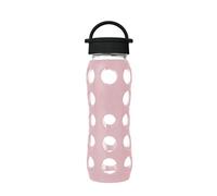 Lifefactory Glass Hydration Bottle Desert Rose 650 ml
