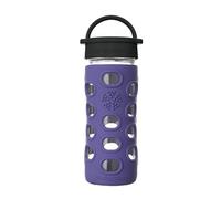 Lifefactory Glass Hydration Bottle Iris 350 ml