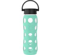 Lifefactory Glass Hydration Bottle Sea Green 650 ml
