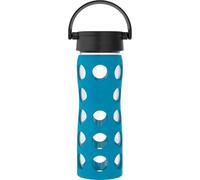 Lifefactory Glass Hydration Bottle Teal Lake 475 ml