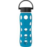 Lifefactory Glass Hydration Bottle Teal Lake 650 ml