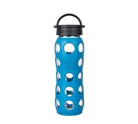 Lifefactory Glass Hydration Bottle Teal Lake 650 ml
