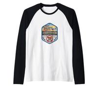 Lifeguard Association Vintage-Style Rescuing Raglan Baseball Tee