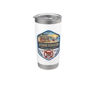 Lifeguard Association Vintage-Style Rescuing Stainless Steel Insulated Tumbler