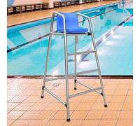 Lifeguard Chair, Heavy Duty Stainless Steel, for Pool Deck and Beach Safety