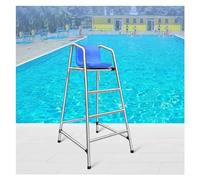 Lifeguard Chairs for Poolside, Heavy Duty Stainless Steel Frame, Elevated Design for Outdoor Water Park, Beach, or Patio