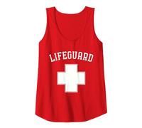 Lifeguard Design - Halloween Costume Tank Top