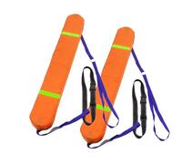 Lifeguard Float Tube - Waterproof and Highly Visible Buoy for Water Safety and Rescue Operations(Orange 2pcs,L 100cm)