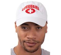 Lifeguard Hat | Professional Guard Red Baseball Cap Men Women Costume Uniform