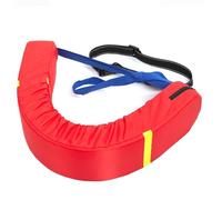 Lifeguard Rescue Buoy, Waterproof Swimming Life-Saving Tube with Adjustable Straps, High Visibility Safety Emergency Floating Bar for Drowning Swimmers(Red,L 123cm)