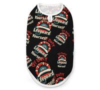 Lifeguard Save Yourself Cute Dog Clothes Costume Cat Pajamas Puppy Gift Pet Sweater Coat Jacket