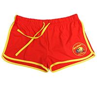 Lifeguardgear Baywatch Ladies RED/Yellow Shorts (2XL)