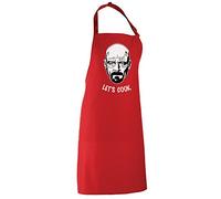 Lifeguardgear Walter White Let's Cook Apron, Red, One Size, Red, One size
