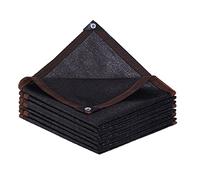 LIFEIBO Shade Net Shade Sail Heat Insulation Mesh Cloth Sun Protection Anti-UV Eyelet Customizable (Color : Black, Size : 2x3m)