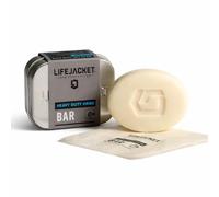 LifeJacket Heavy Duty Hand Bar for Dry Cracked Working Hands | 12 Hour Barrier Protection Hand Cream Alternative | Concentrated Hand Balm with Zinc Oxide, Shea & Cocoa Butter | 55g