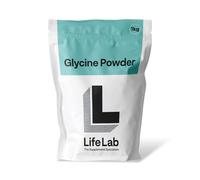 LifeLab Supplements Premium Glycine Powder 1kg - 99.4% Pure, Odorless & Naturally Sweet - Essential Amino Acid for Vitality & Wellness Support