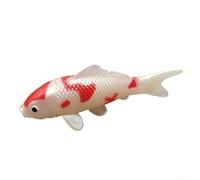 Lifelike Artificial for koi Statue 12x5x5cm Pond Decor Lifelike