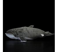 Lifelike Blue Whale Plush Toy Soft Humpback Whales Stuffed Simulation Ocean Animal Toy for Kids Birthday Gifts 40cm Whale