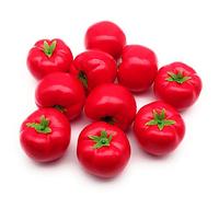 Lifelike Crisp Red Tomatoes Food Model Set of 10